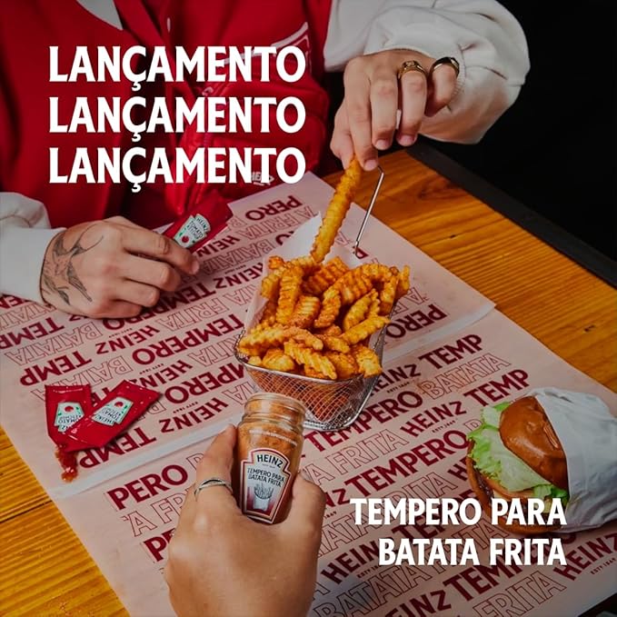 Heinz Tempero Para Batata Frita Vidro 70G