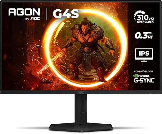 Monitor Gamer AOC AGON G4S 25" 310Hz 0.3ms