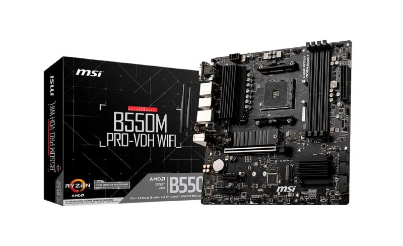 Placa-Mãe MSI B550M Pro-VDH WiFi