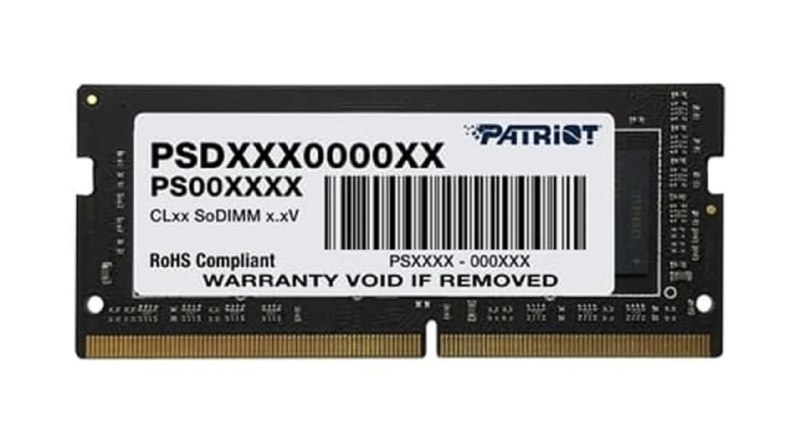 Memória RAM Patriot Signature, 8GB (1x8GB), UDIMM, 3200MHz, DDR4, CL22