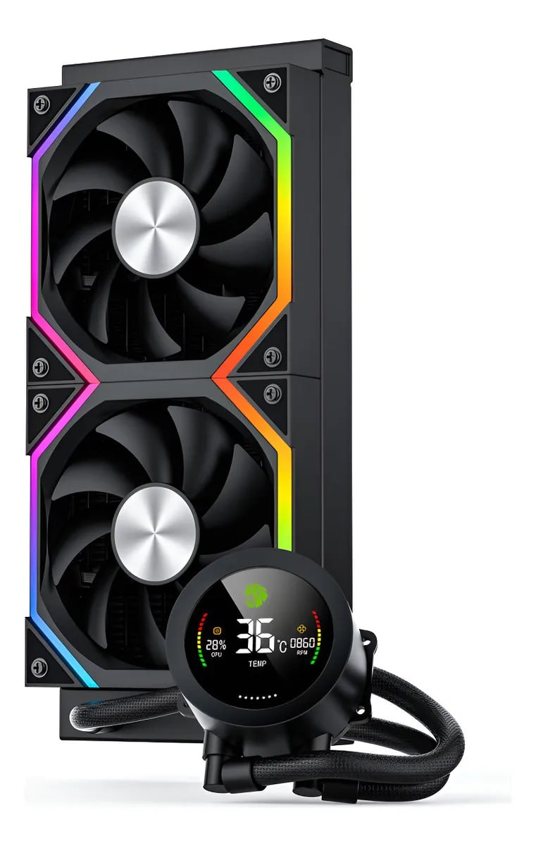 Water Cooler Digital Gamemax Ice Burg 240n2 Black