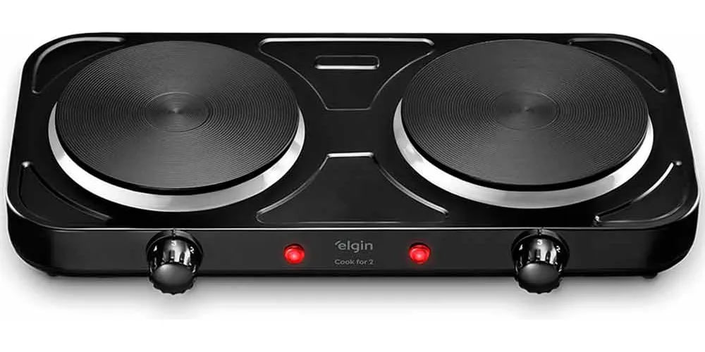 Fogão Cooktop Elétrico 2 Bocas Elgin