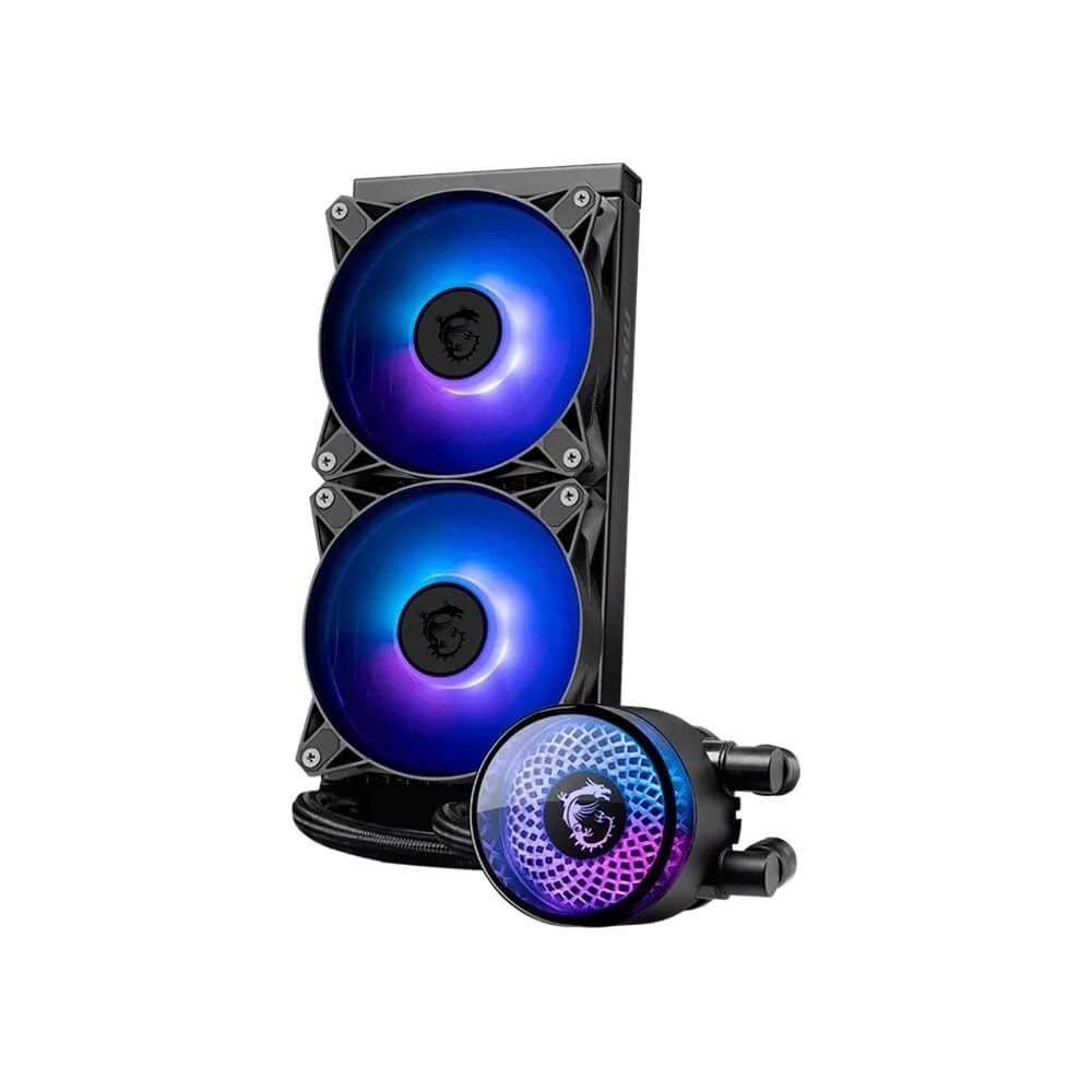 Water Cooler MSI MAG Coreliquid A12, ARGB, 240mm, Intel e AMD, Preto - CLA12240