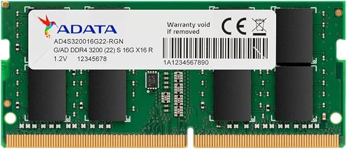 Memória para Notebook DDR4 Adata, 16GB, 3200MHz