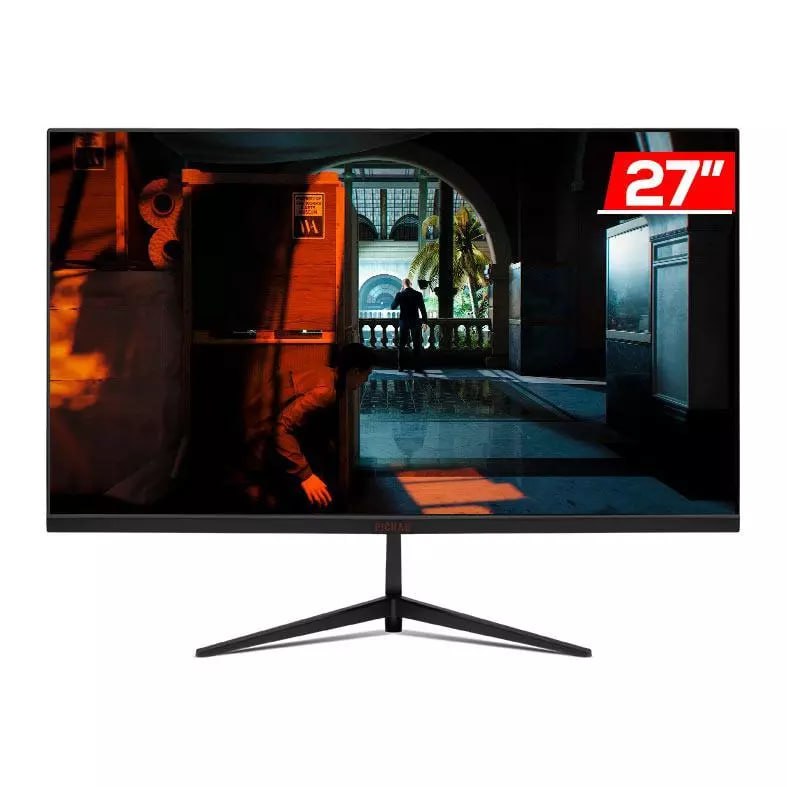 Monitor Gamer Pichau Athen V4 Ultra, 27 Pol, VA, QHD, 1ms, 165Hz, HDMI/DP, PG-ATH27V4U-BL04