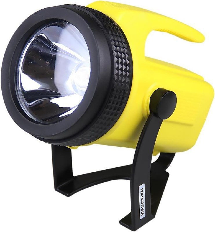 Tramontina , Holofote Corpo Injetado em ABS, Lâmpada de Krypton Tensão 4.437603008V, Amarelo
