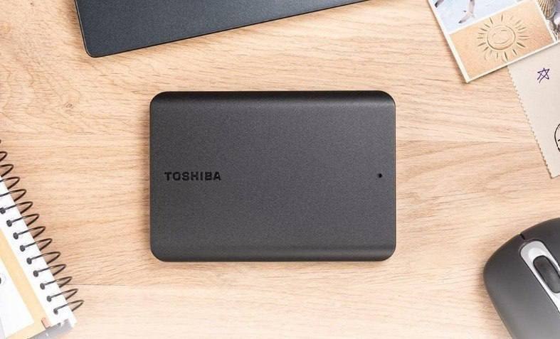 1TB HD Externo Toshiba Canvio Basics Preto
