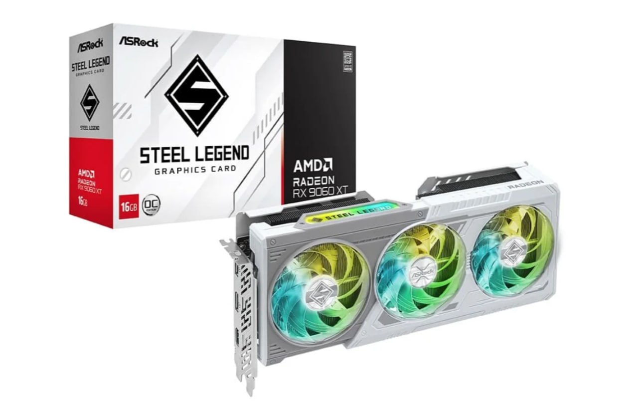 Placa de Vídeo ASRock RX 9060 XT SL 16GO AMD Radeon, 16GB