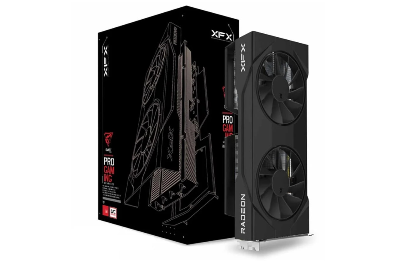Placa de Vídeo XFX RX 9060 XT OC Gaming AMD Radeon, 16GB