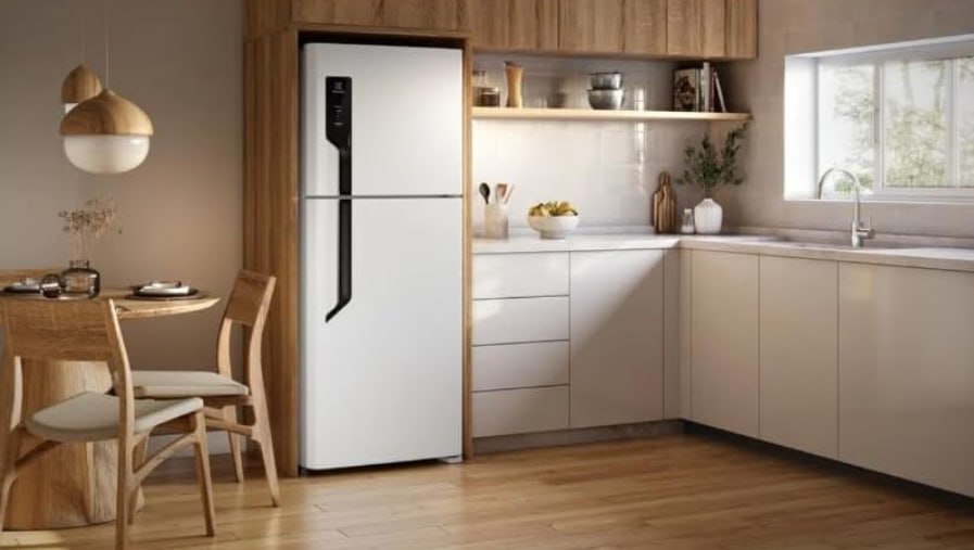 Geladeira Electrolux Frost Free 431L Efficient AutoSense Duplex Branca (TF70) 127V