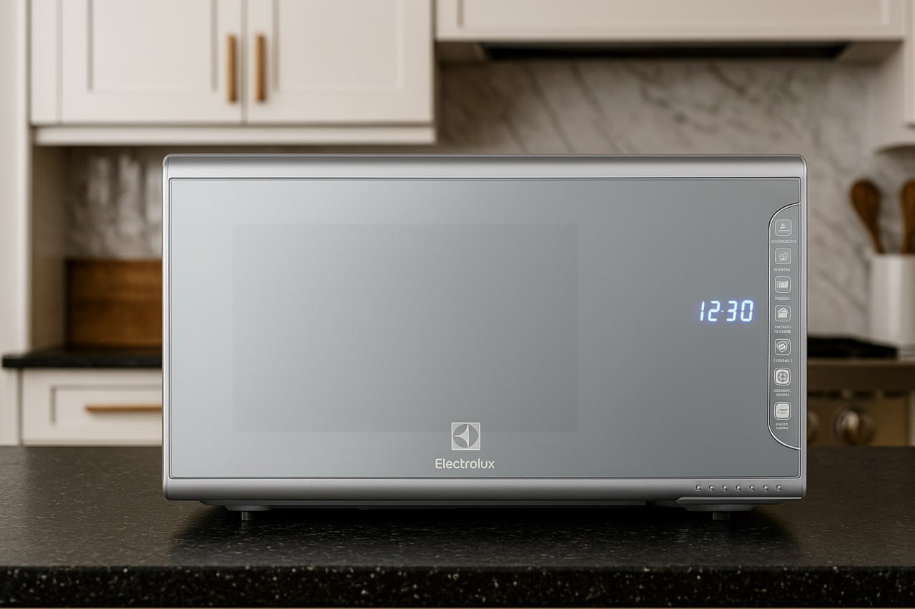 Micro-ondas Electrolux 31L Inox Espelhado com Painel Integrado e Função Tira Odor (MI41S)