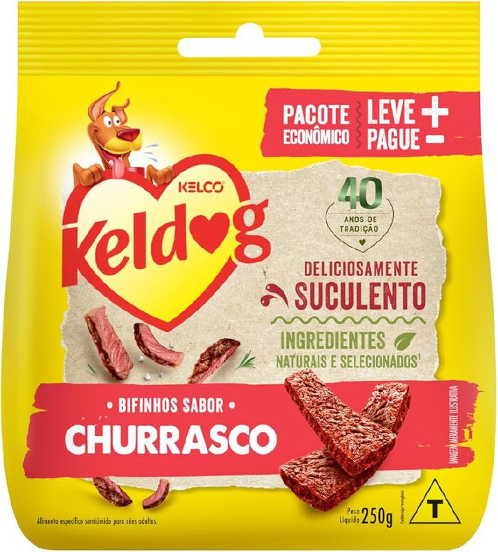 Keldog Bifinho Evolutivo Criadores Churrasco 250G