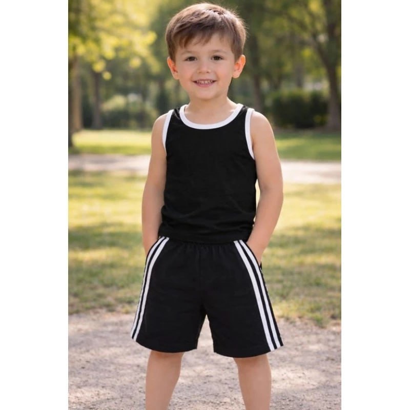 Kit com 4 Regatas Infantil tamanho 4 anos- cores Sortidas.