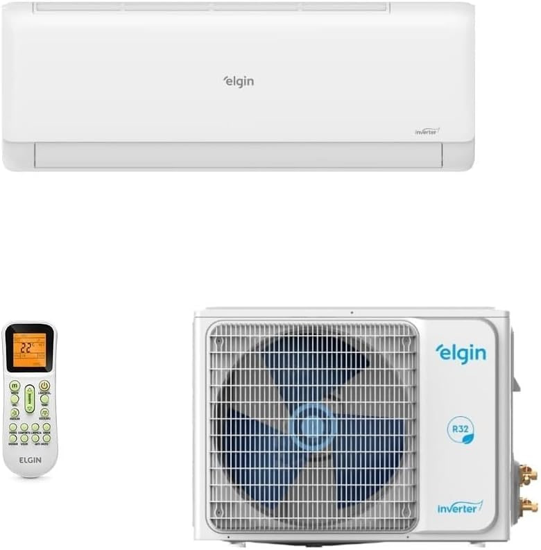 Ar-Condicionado Split HW Elgin Eco Inverter II Wi-Fi 12.000 BTUs R-32 Só Frio 220V