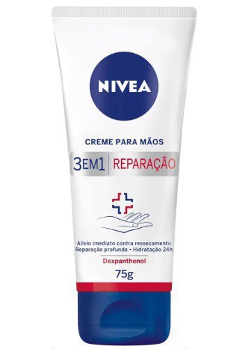 NIVEA Creme para Mãos Reparação com Dexpanthenol 75g