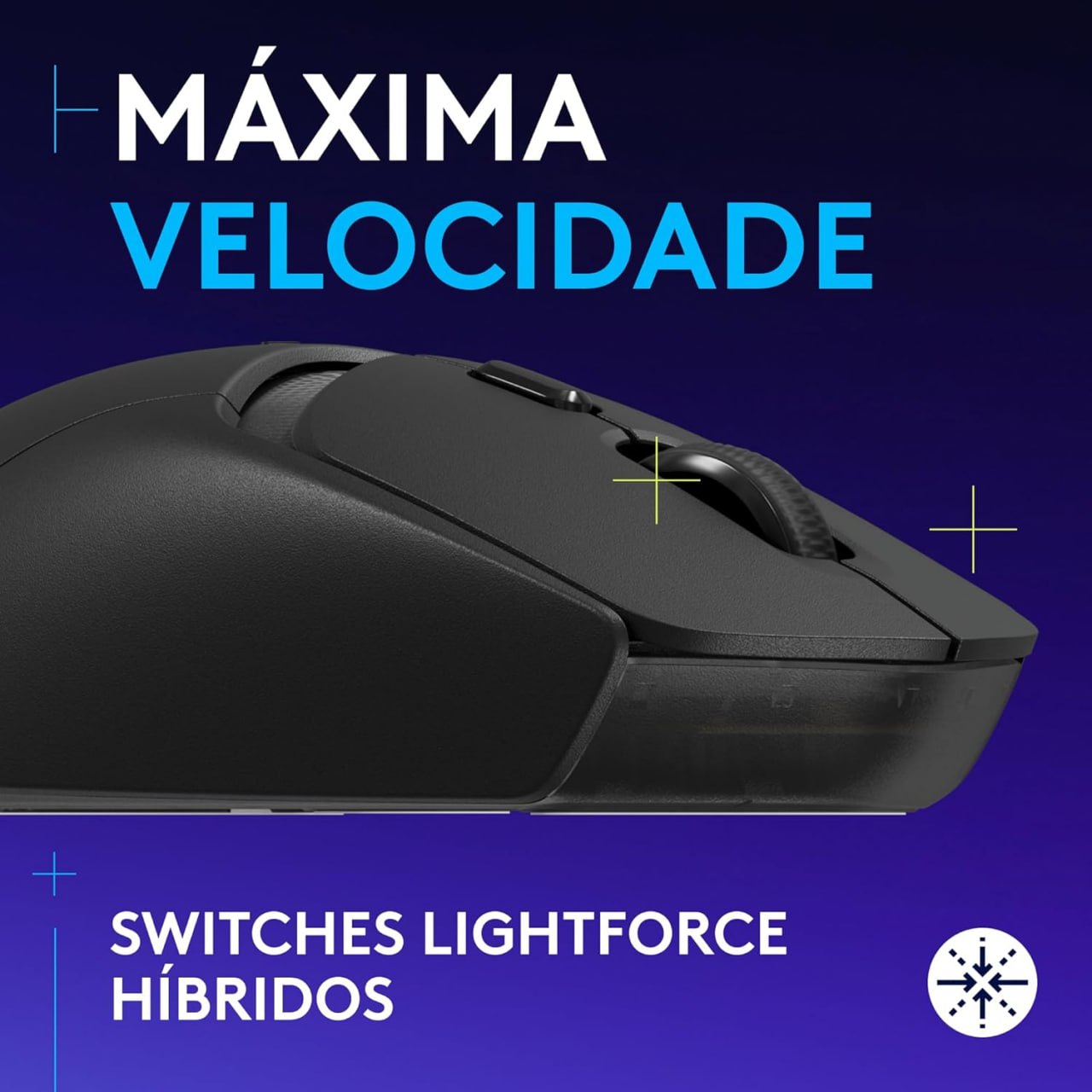 Mouse Gamer sem fio Logitech G309