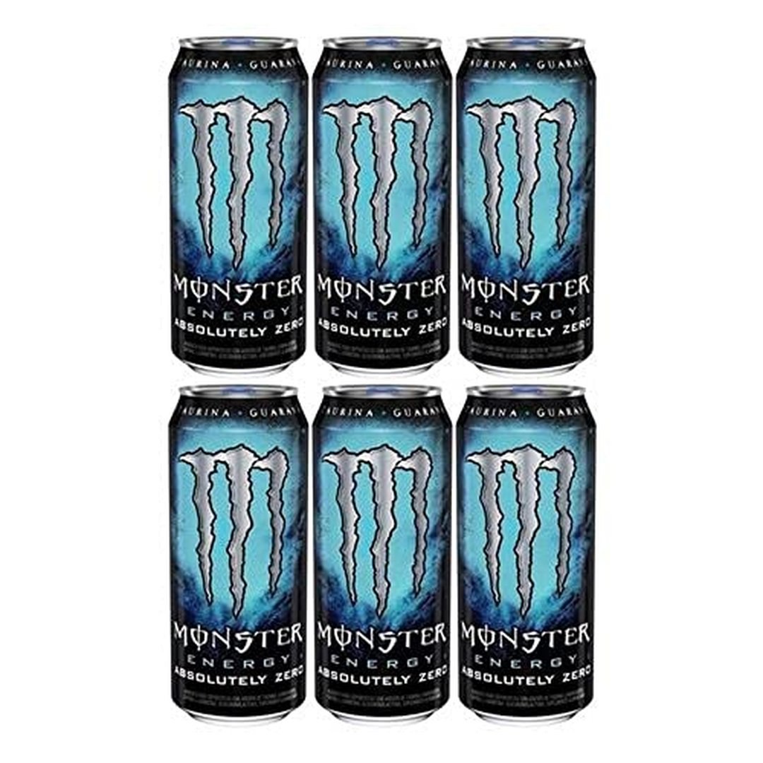 Pack de 6 un. Monster Absolutely Zero 473ml