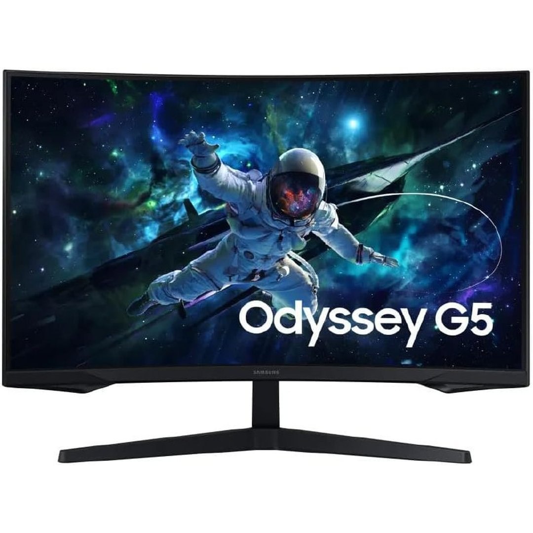 Monitor Gamer Samsung Odyssey G5 32, Resolução QHD, Taxa de atualização de 165Hz