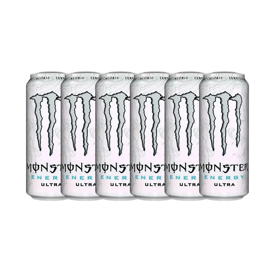 Energético Monster Ultra Lata 473ml - 6 Unid.