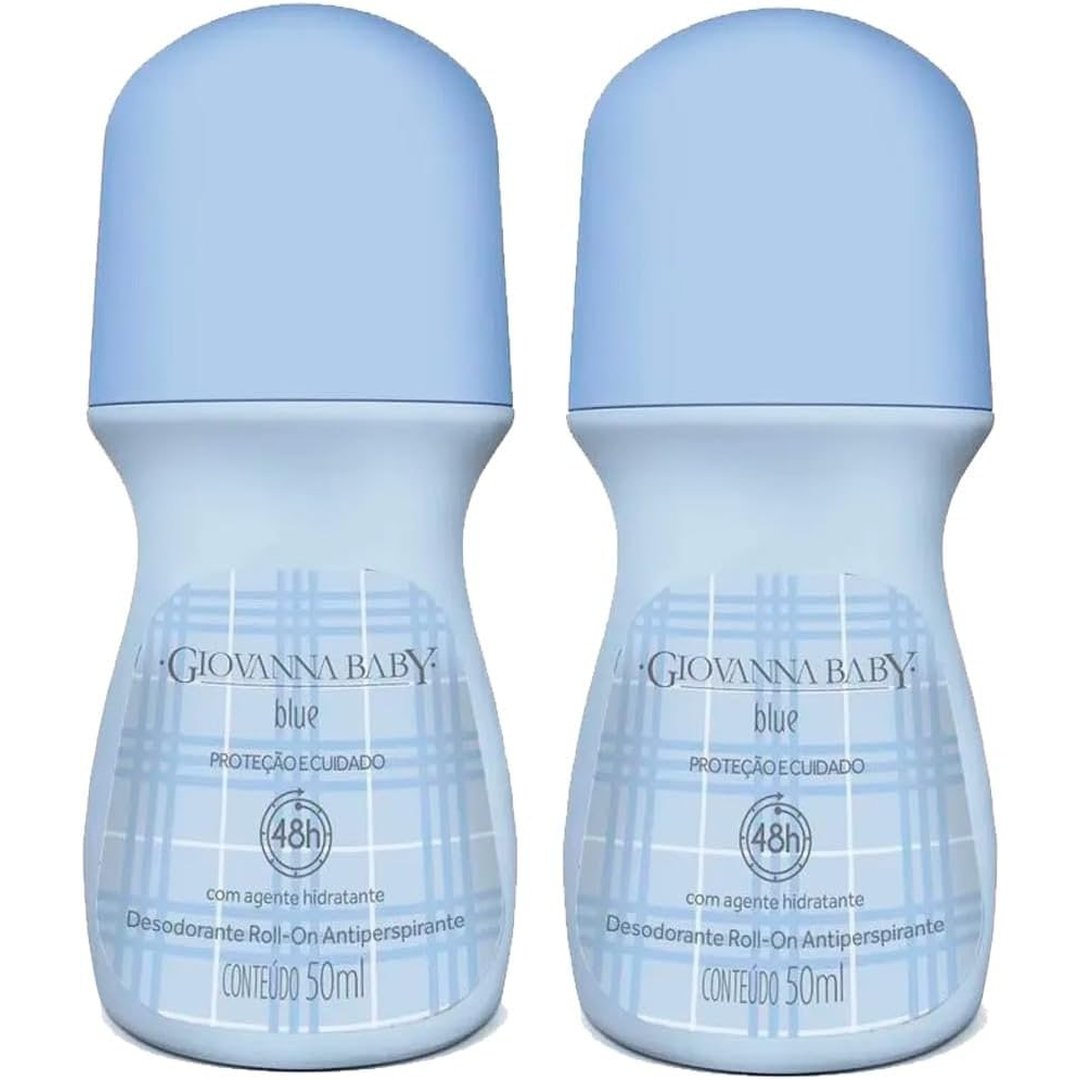 Giovanna Baby - Kit Giovanna Baby Desodorante Roll On Fem C/2 50Ml Blue