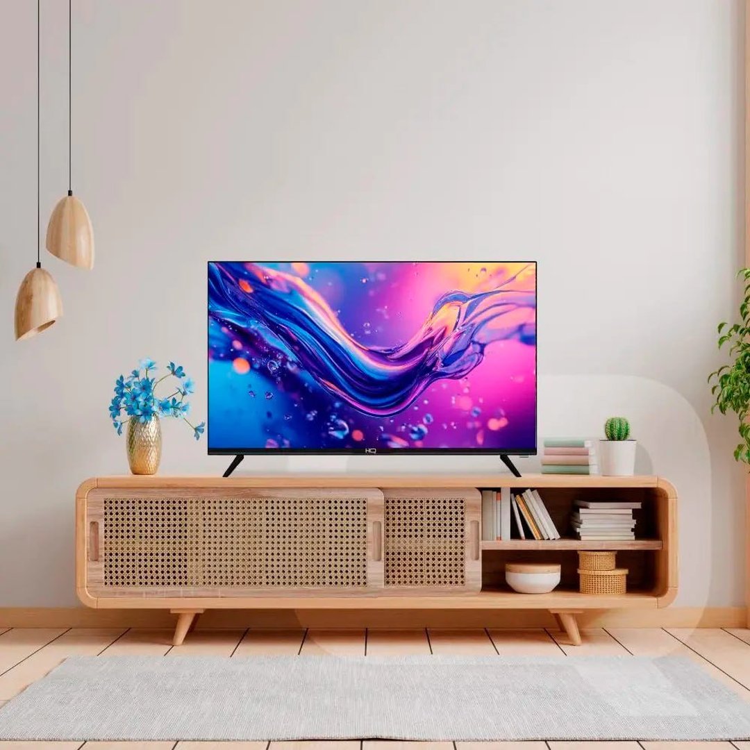 Smart Tv HQ 32'' HD HQS32NKHM Slim processador Quad-Core CA55 3 HDMI