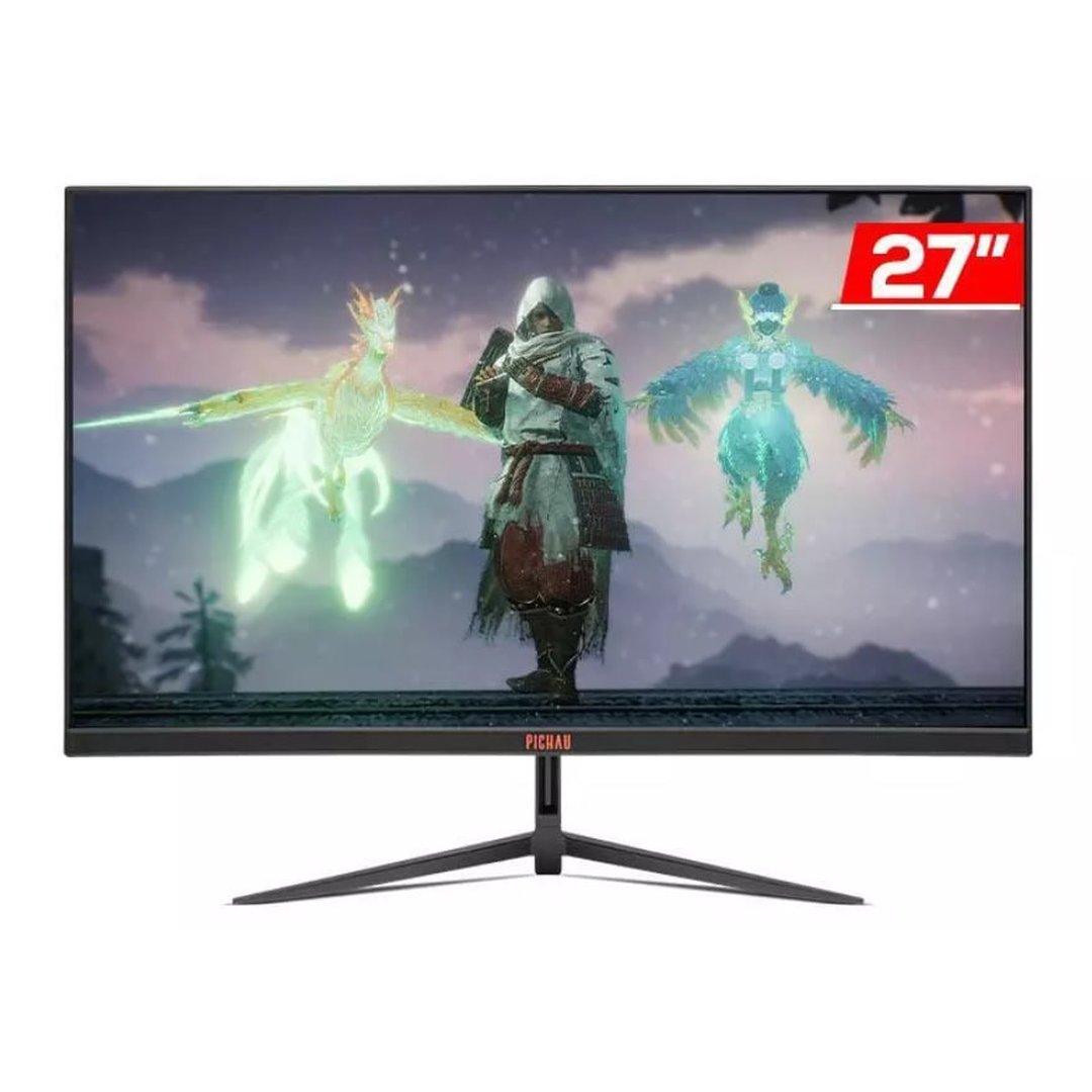 Monitor Gamer Pichau Athen V3S, 27 Pol, IPS, FHD, 1ms, 100Hz, HDMI/VGA, PG-ATH27V3S-BL02