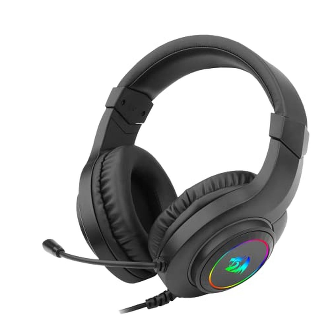 Headset Gamer Redragon Hylas Preto RGB
