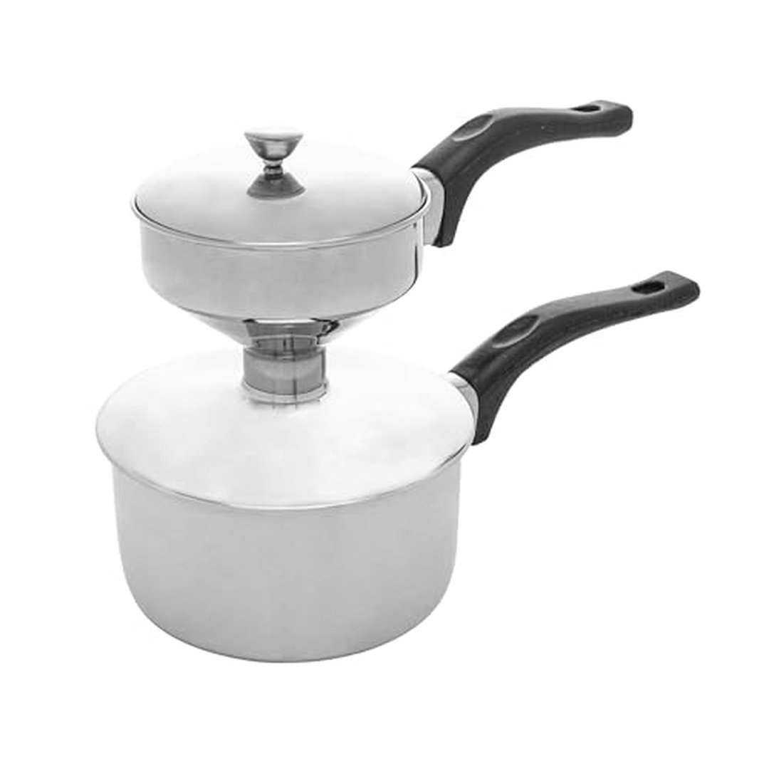 Cuscuzeira Individual de Aço Inox