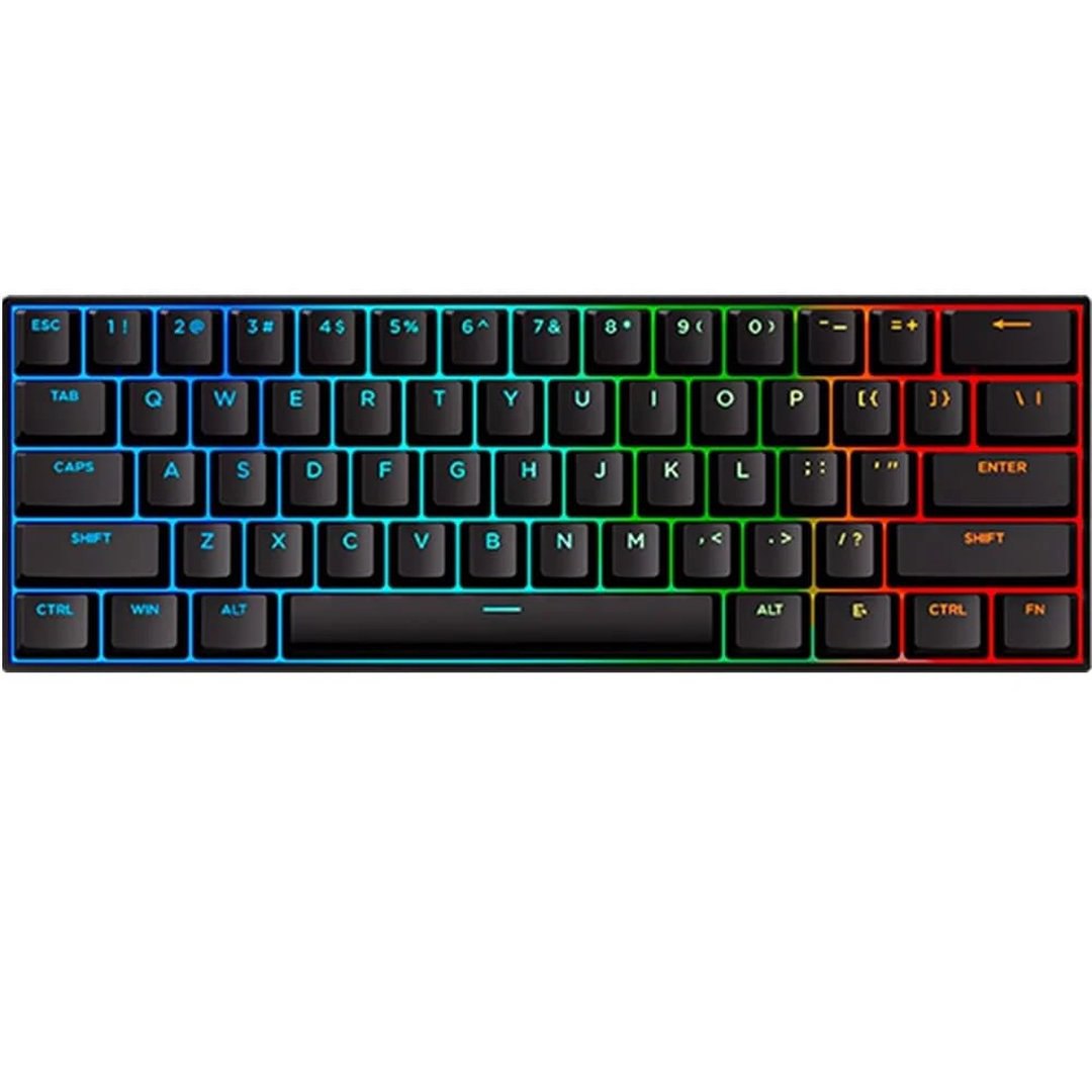 Teclado Magnético Gamer MChose Ace 60 Pro 8K, RGB, Switch KTEK Magnetic, Preto - Ace60-4A