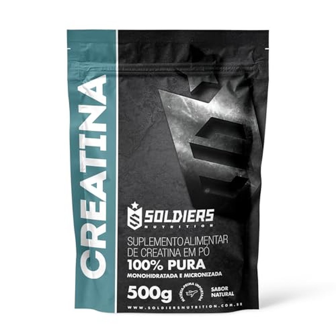 Creatina Monohidratada 500g Soldiers Nutrition
