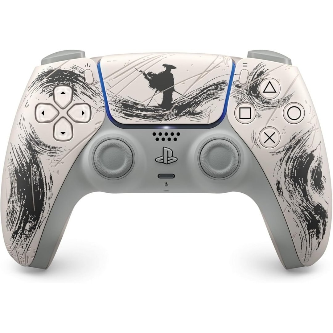 Controle sem fio DualSense – Edição Limitada Black: Ghost of Yōtei - PlayStation 5