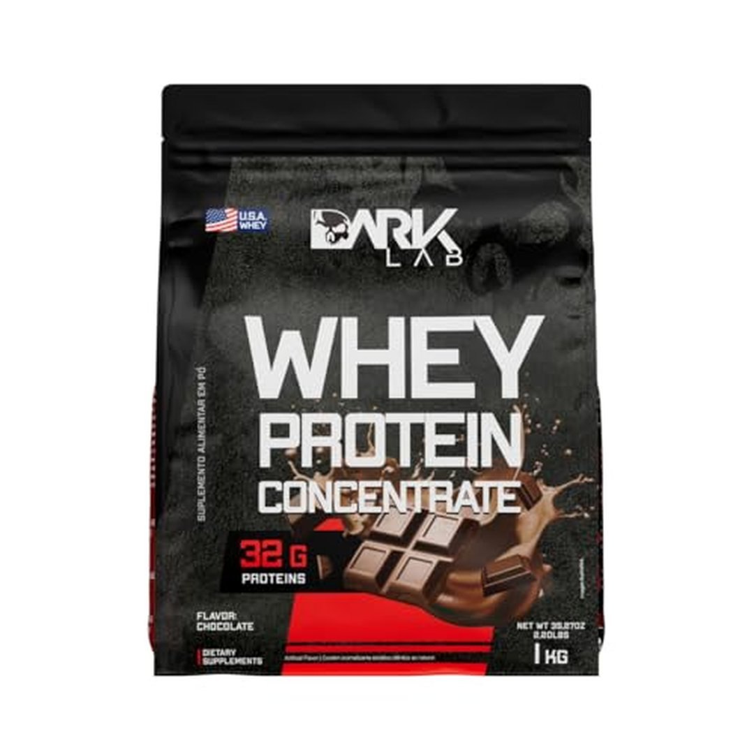 Whey Protein Concentrado Dark Lab 1kg Chocolate