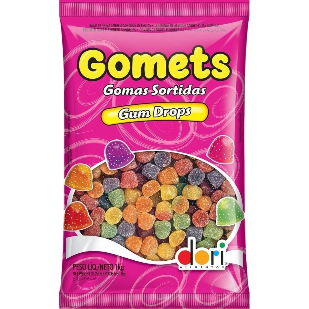 Goma Gomets 1kg Dori Sortido