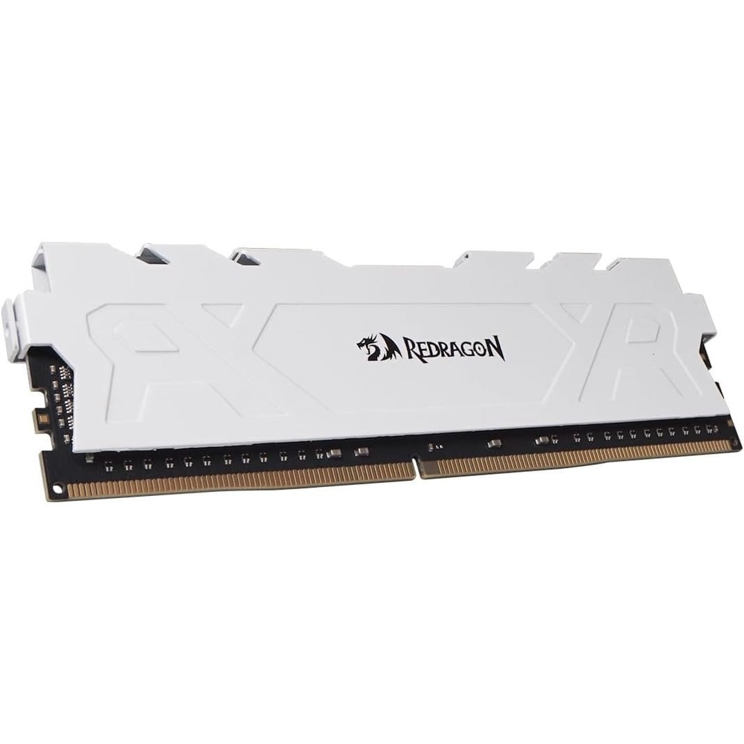 Memória RAM Redragon Rage 16GB DDR4 3200MHz CL16 Branco GM-712