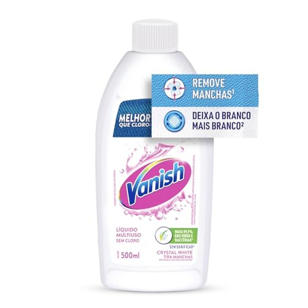 Tira Manchas Vanish Líquido Crystal White 500ml