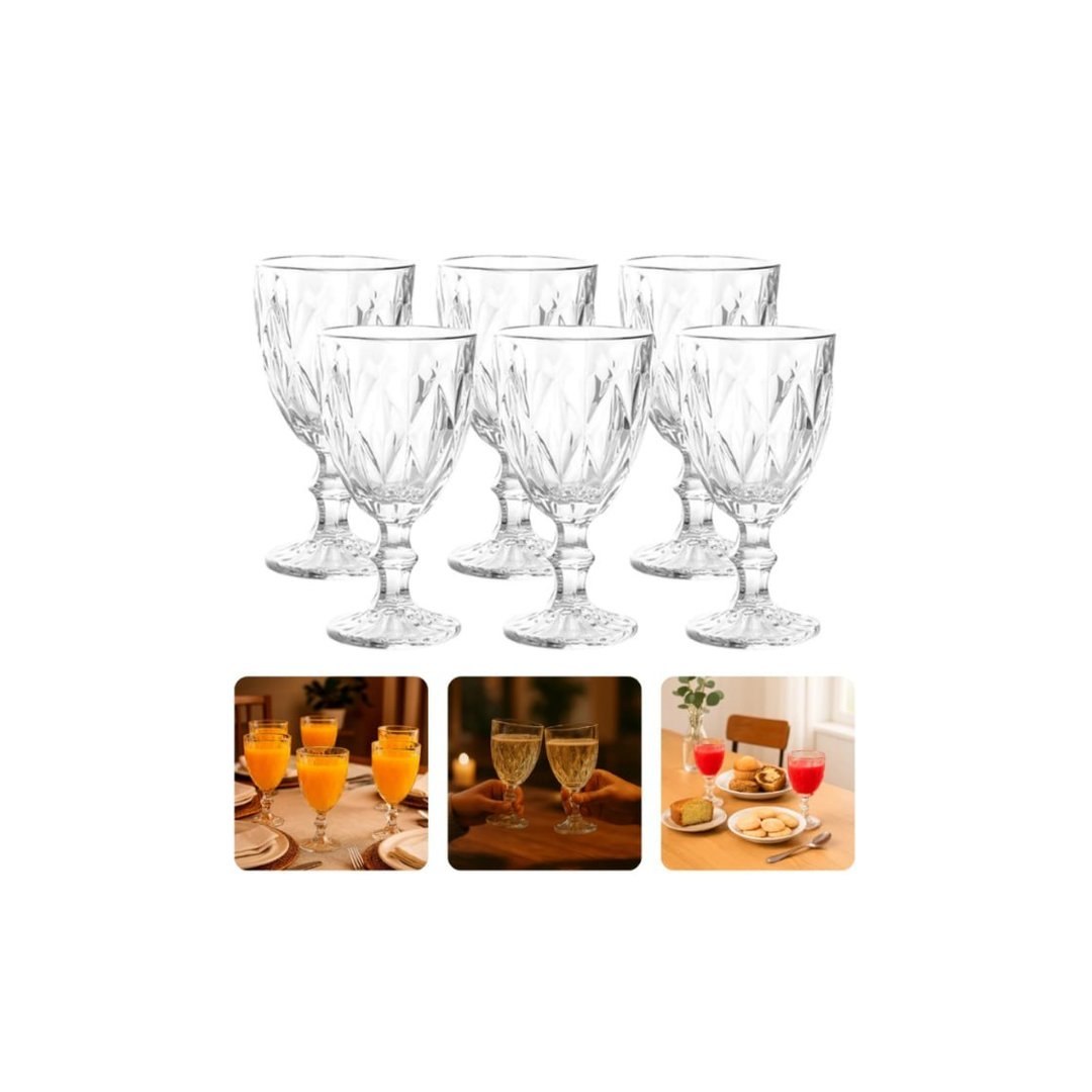 Jogo de Taças Diamond 330ml com 6