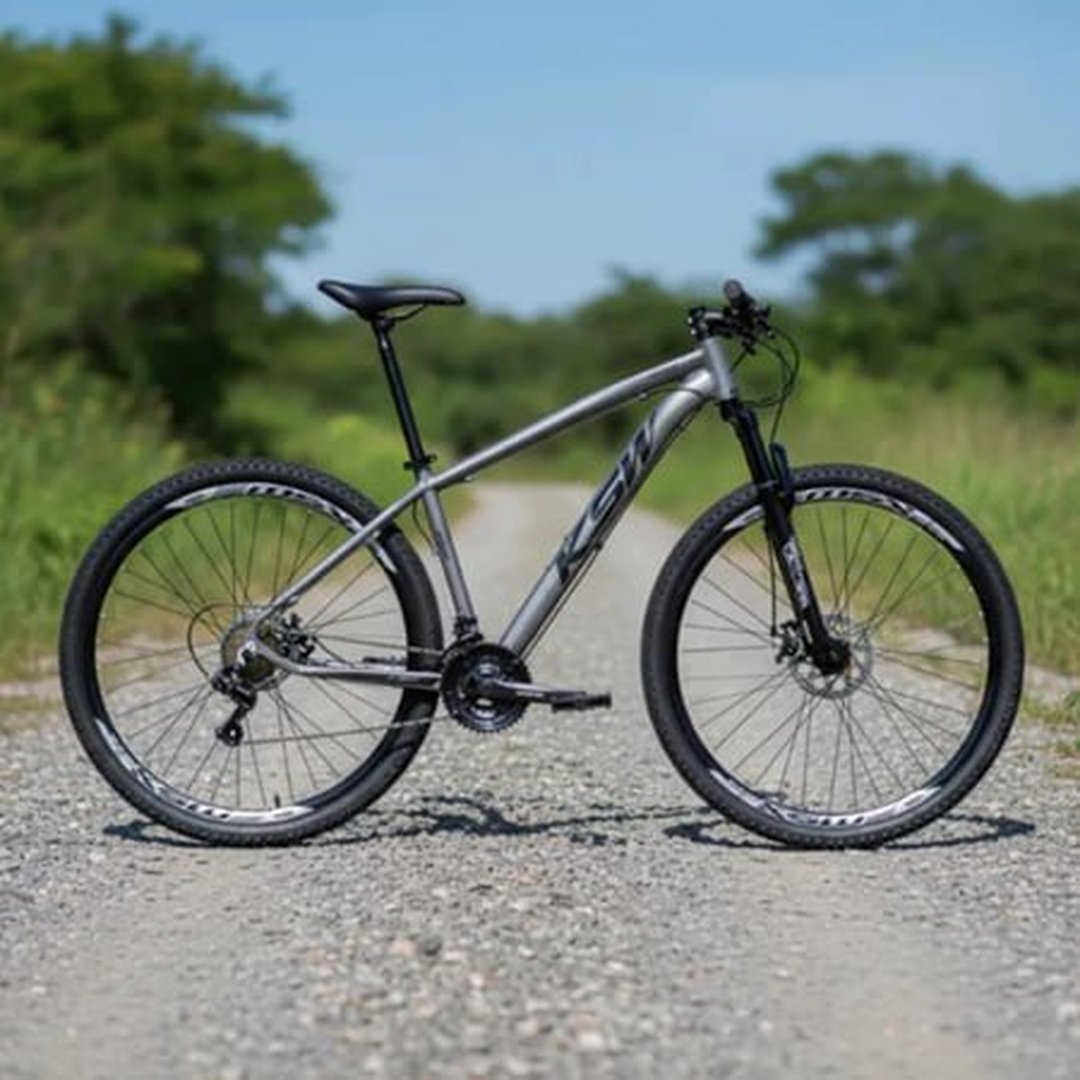Bicicleta Aro 29 KSW XLT 21 Marchas Shimano Freios a Disco Quadro 17
