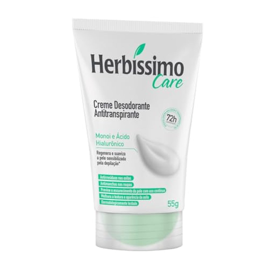 Desodorante Herbissimo Care 55G Monoi E Acido Hialuronico