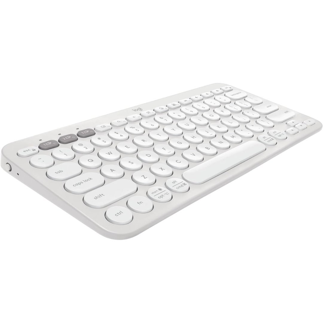 Teclado sem fio Logitech Pebble Keys 2 K380s