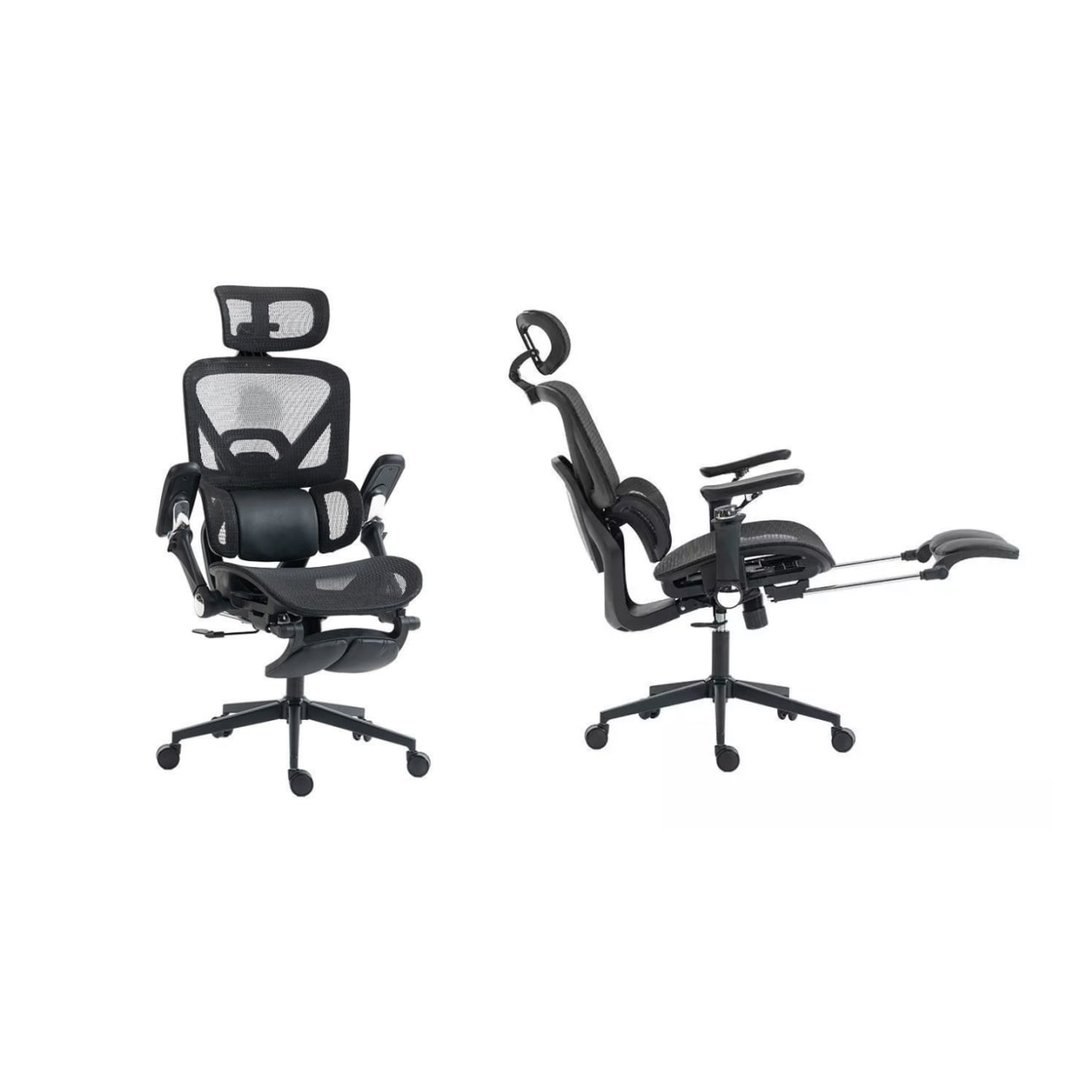 Cadeira de Escritório Acegeek Breeze, Preto, AG-BREEZE-BK