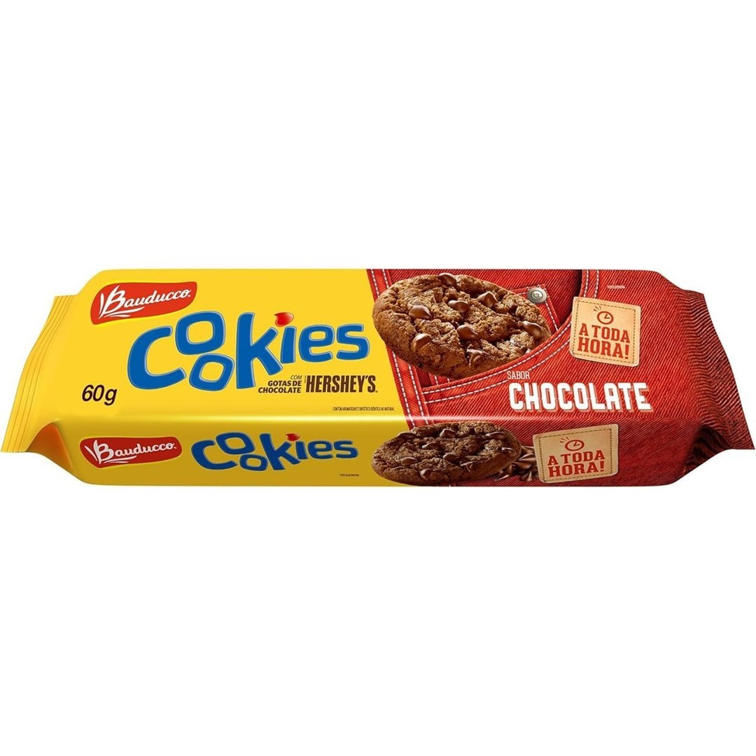 COOKIES CHOCOLATE 60G (Embalagem pode variar)