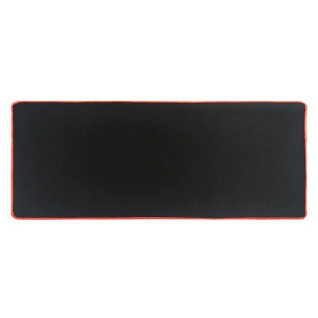 MousePad Gamer Speed 70X30 Borda Vermelha Costurada