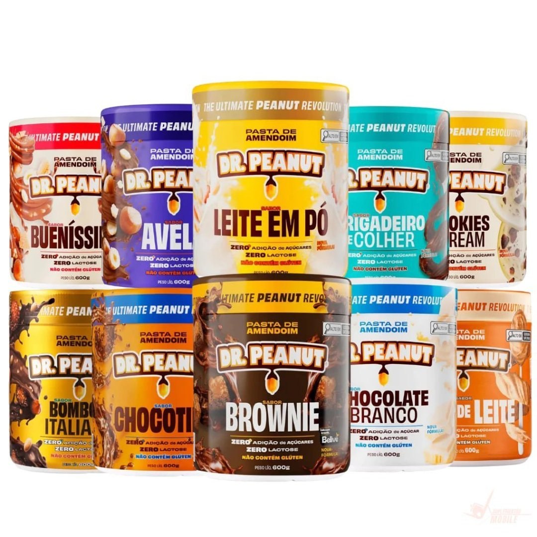 Pasta de Amendoim 600g Dr Peanut