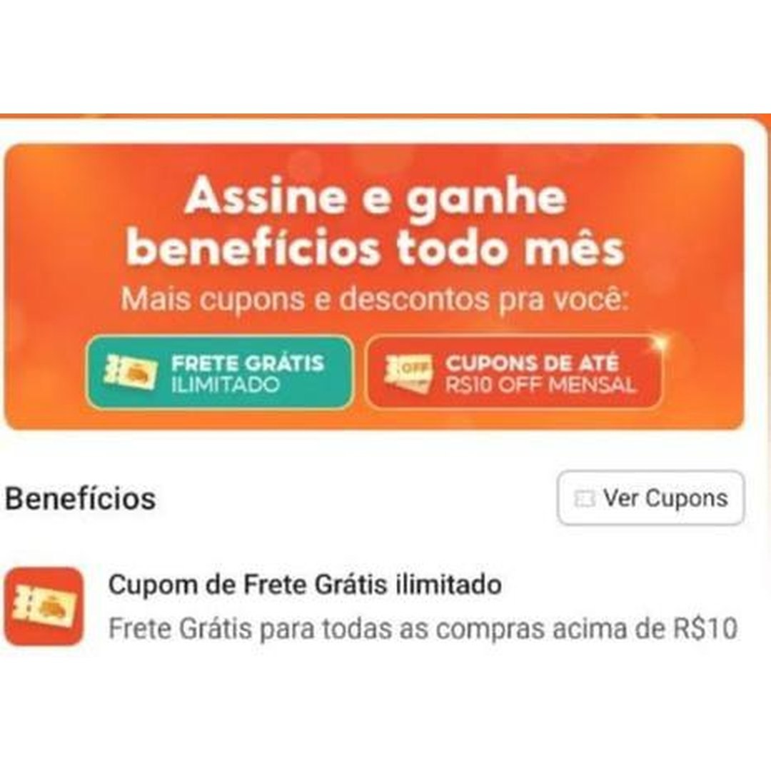 Novo Shopee VIP por R$ 9