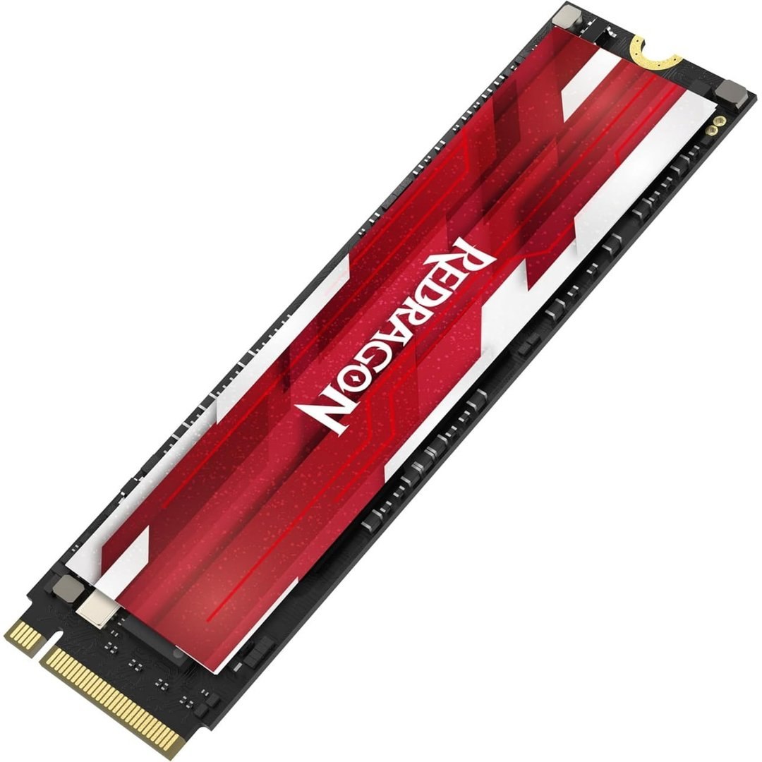 SSD M.2 Redragon Cynder PCIe 4.0 512GB 2280 3D NAND com Dissipador Leitura 6300 MB/s Escrita 3100 MB/S GD-708