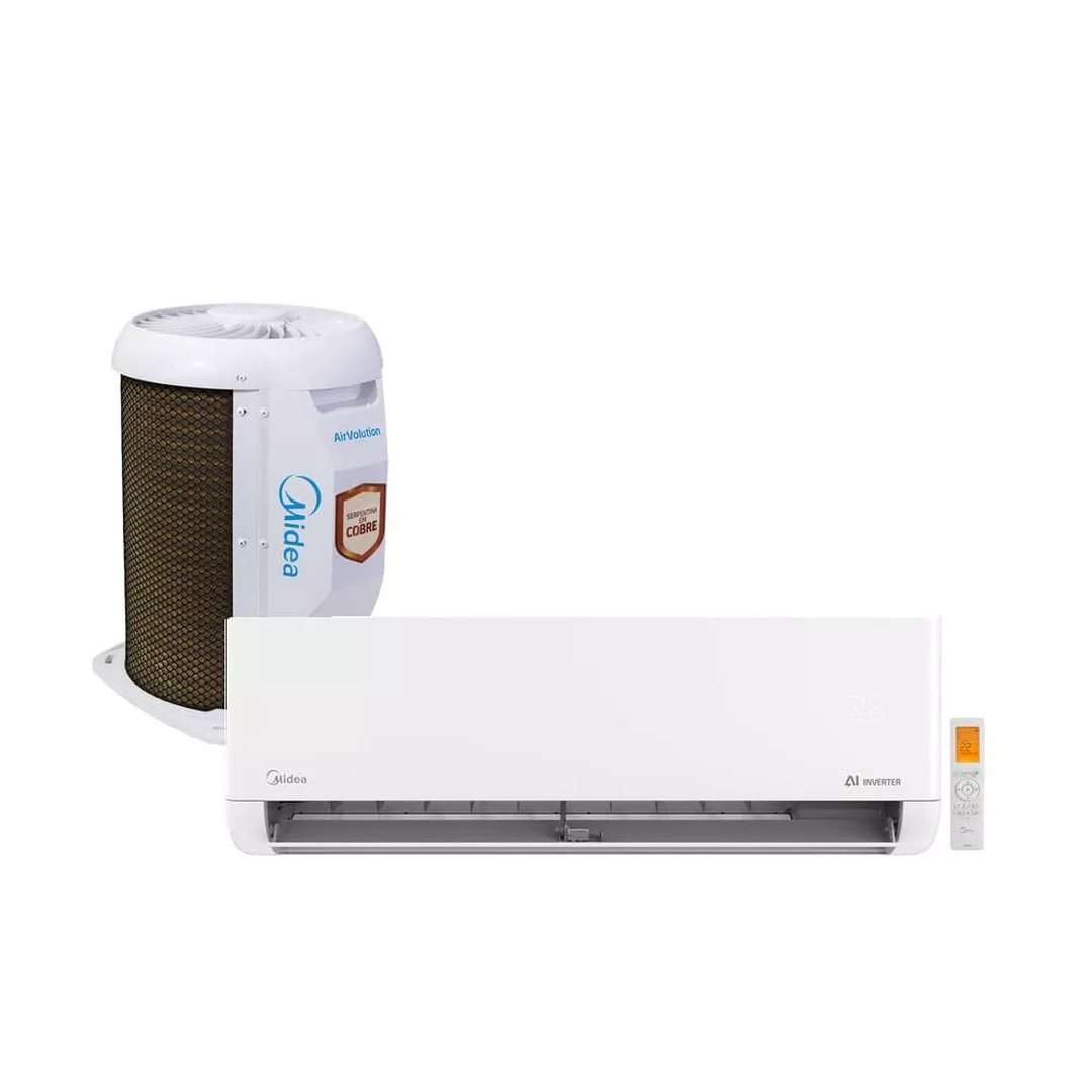 Ar Condicionado Split Midea Inverter AI AirVolution 12000 BTU/h Frio 42EFVCA12M5 - 220 Volts
