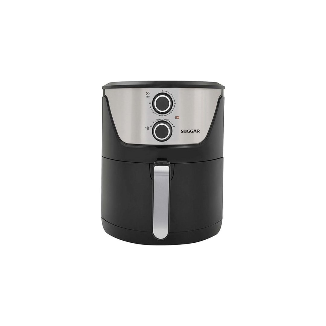 Fritadeira Sem Óleo Lightfry Preta Em Inox 4 Litros 220V- SUGGAR - FT4002PT