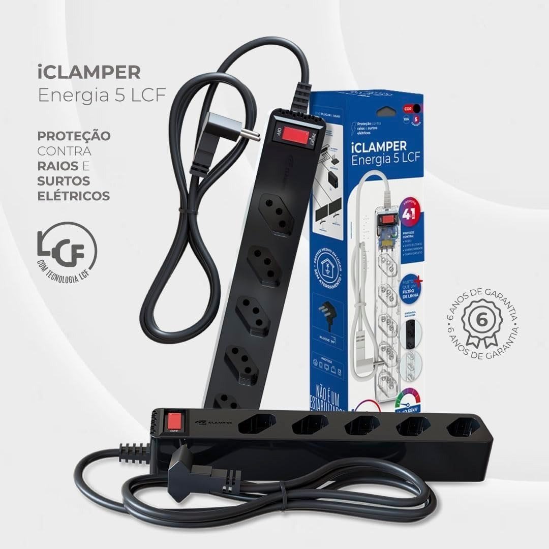 Filtro de Linha DPS iClamper Energia 5
