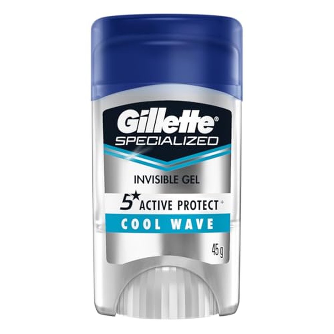 2x Gillette Desodorante Gel Antitranspirante Cool Wave, 45g