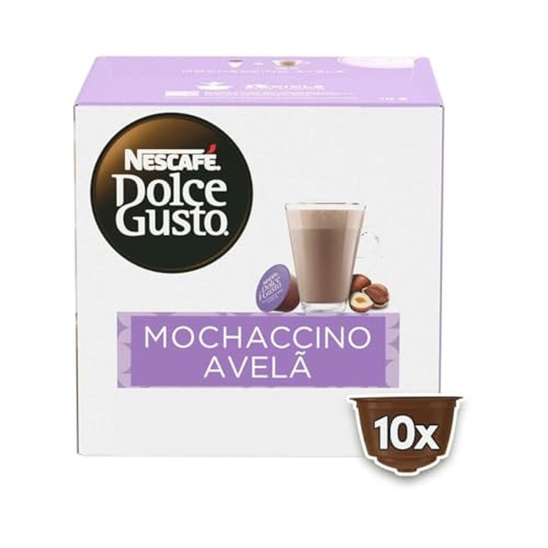 Dolce Gusto Mochaccino Avelã Nescafé 10 Cápsulas